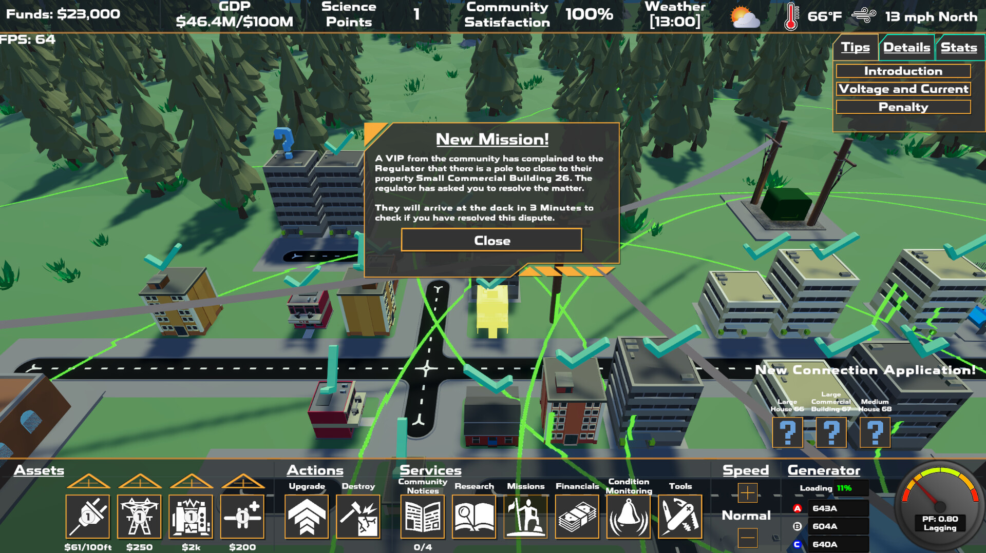 screenshot of Power Network Tycoon 6