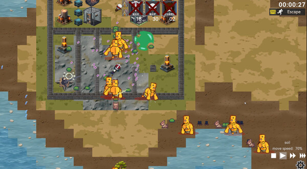 Sea of Chaos game for Linux 1