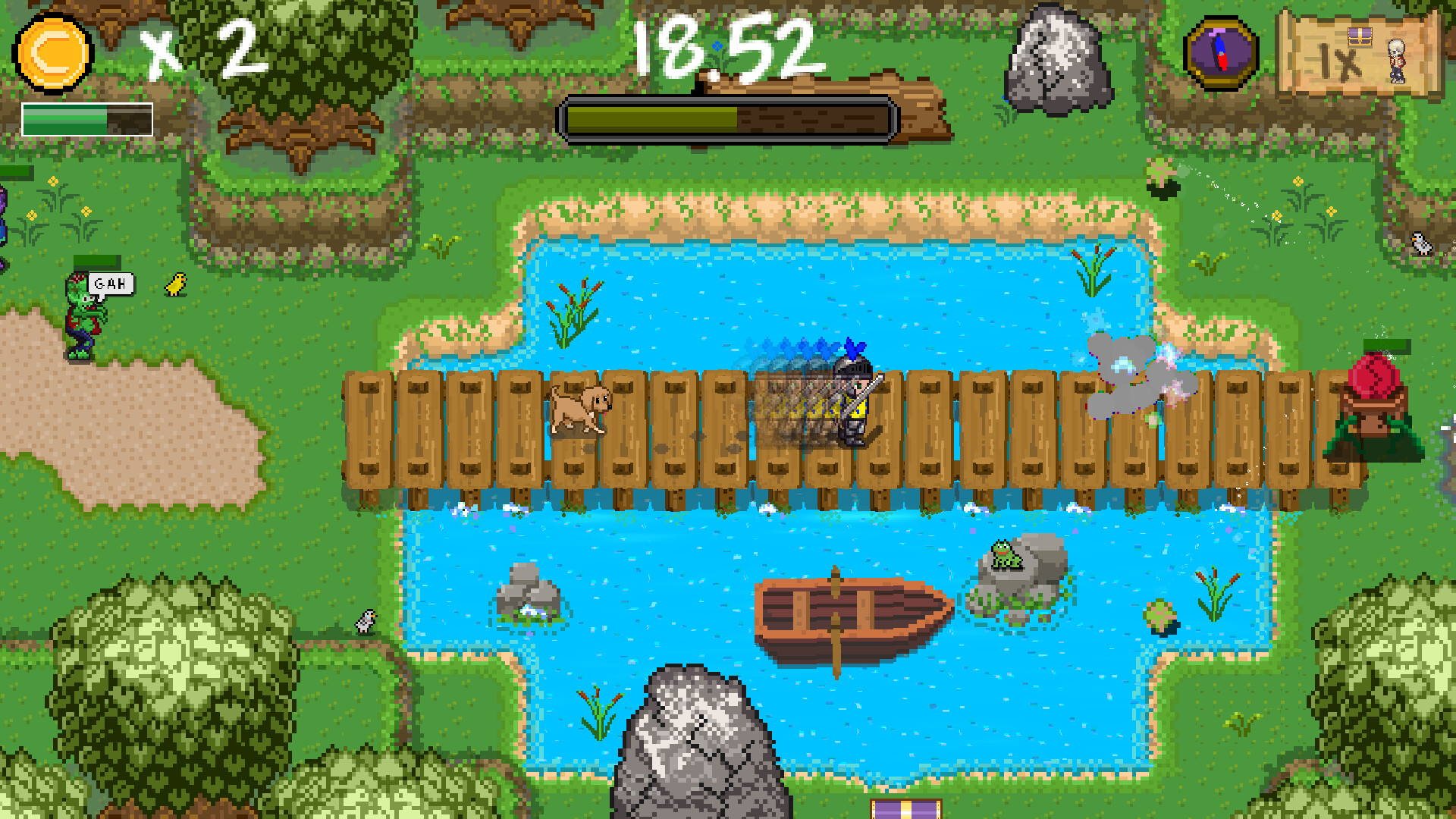 Time Knight VS. Zombies #2