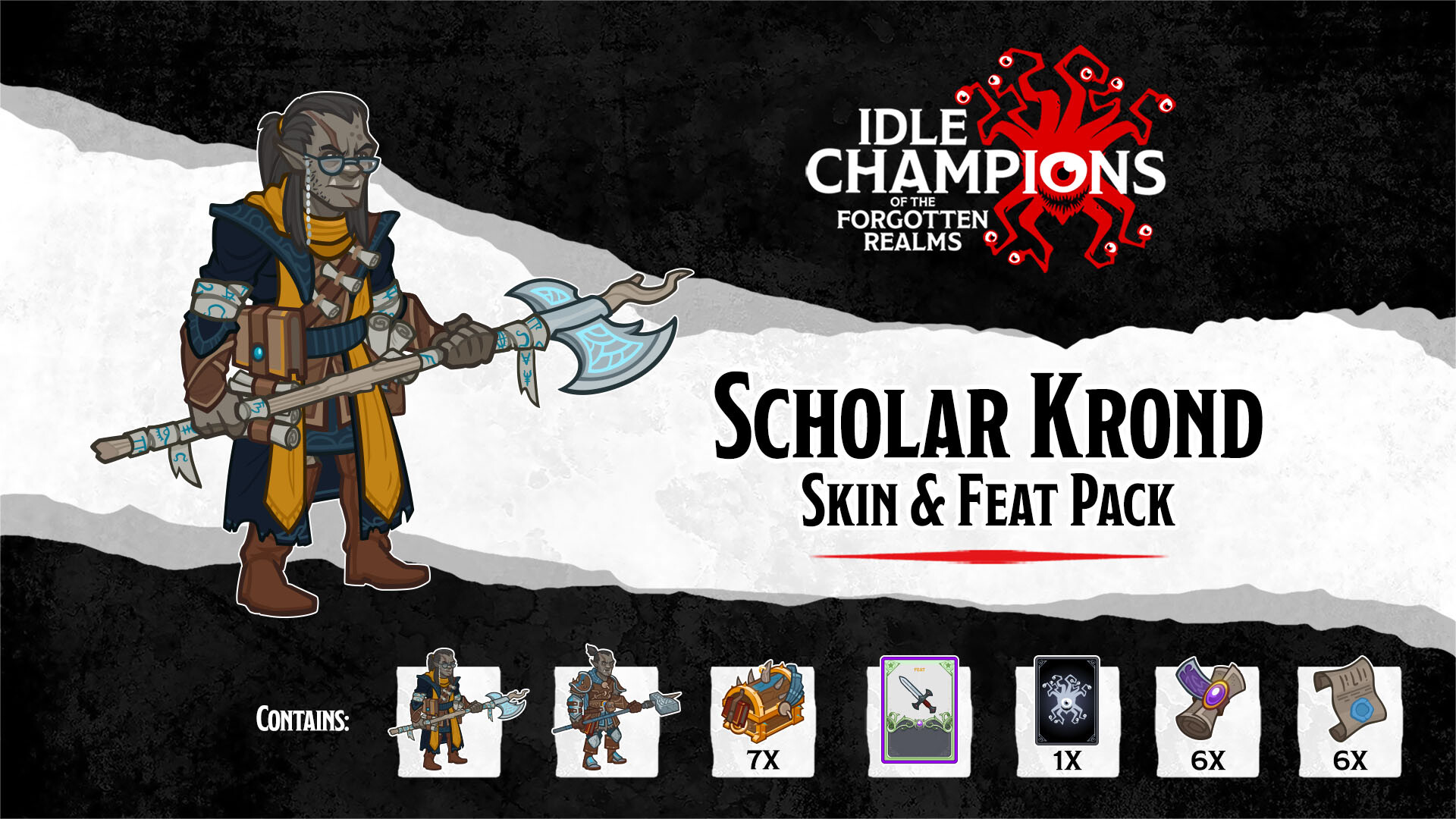 Idle Champions - Scholar Krond Skin & Feat Pack Featured Screenshot #1