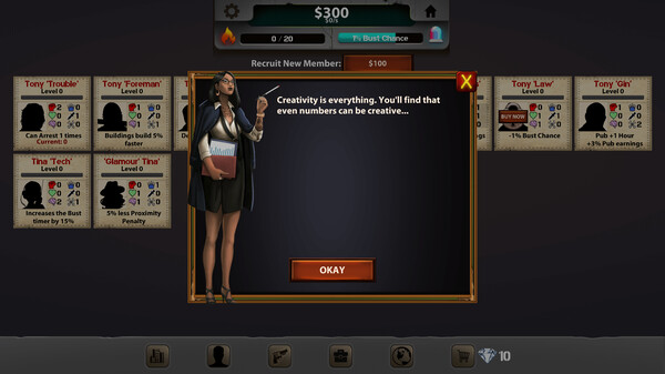 Mafia Clicker: Tina Numbers for steam Mafia Clicker: Tina Numbers for steam