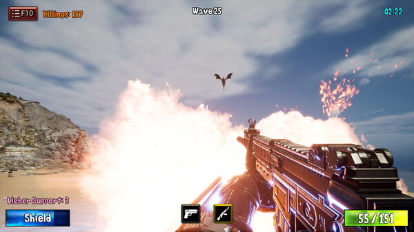 Garrison One man army game for Linux 1