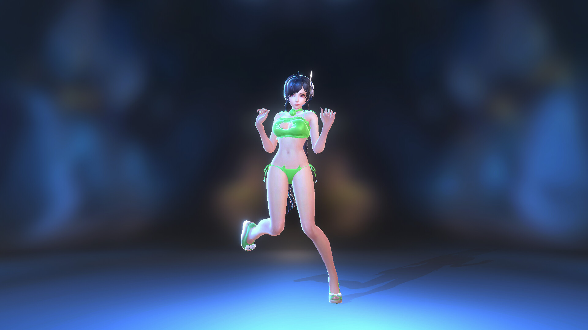 Angel Legion-DLC Cute Kitty (Green) #5