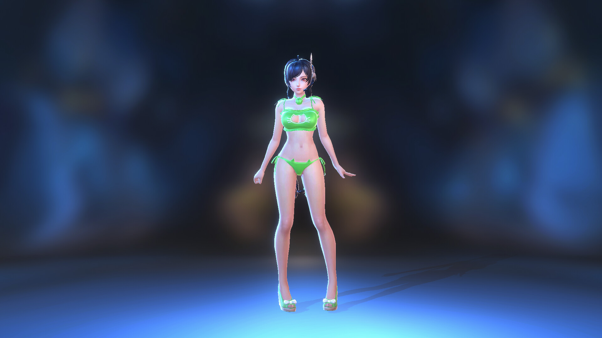 Angel Legion-DLC Cute Kitty (Green) #4