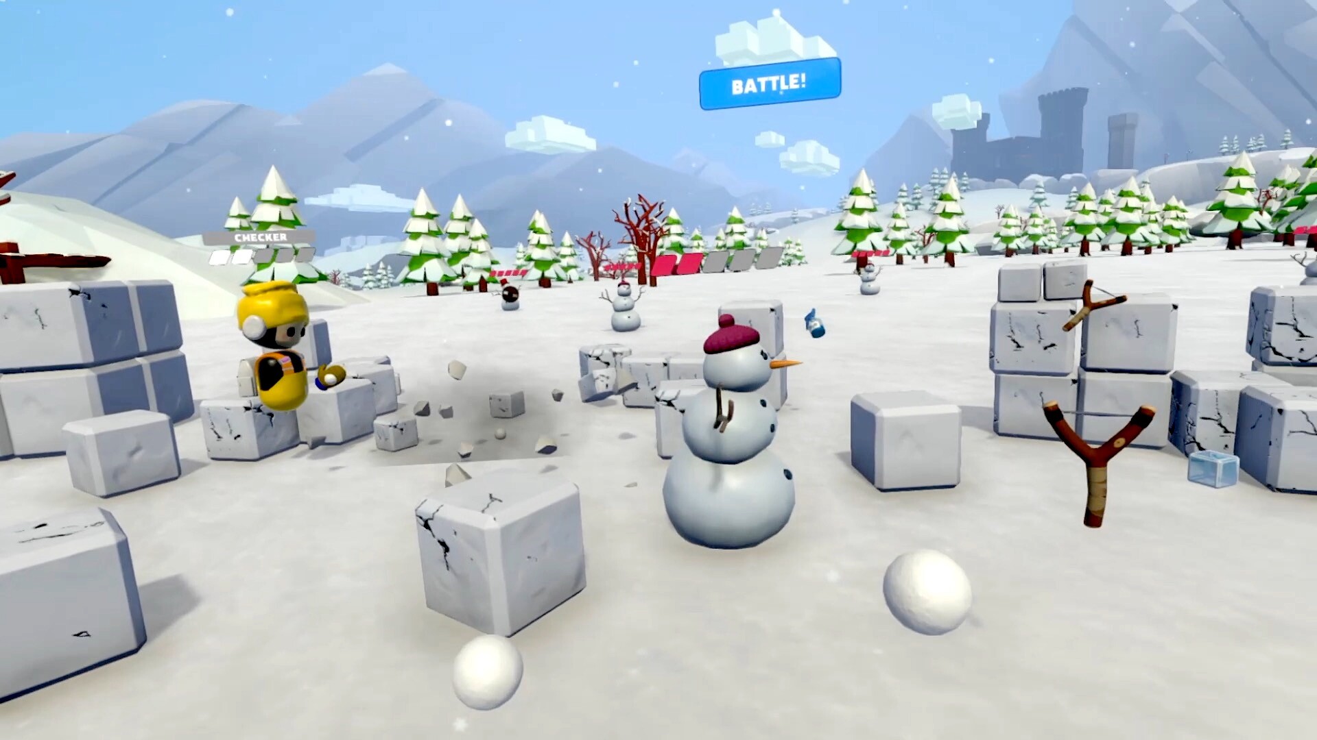 Oculus Quest 游戏《冰雪堡垒2》Snow Fortress 2