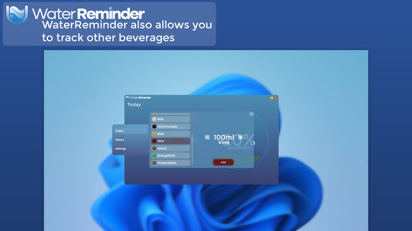 WaterReminder game for windows Pc 1