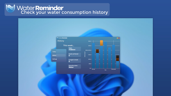 WaterReminderfor windows and Linux 1