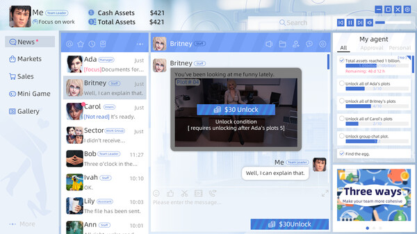 Office Is My Harem🔞 game for windows Pc 1