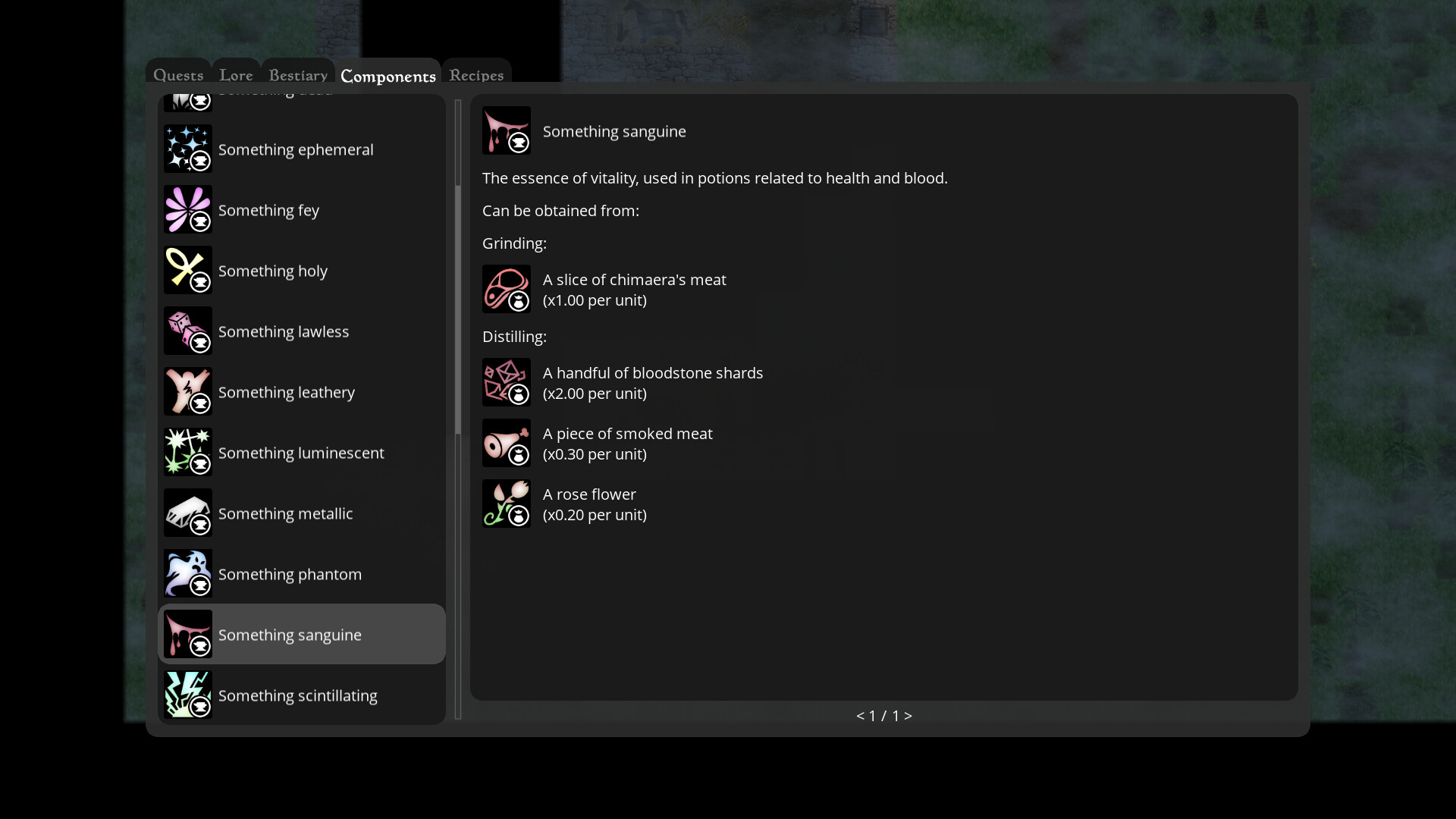 Sulphur Memories: Alchemist #2