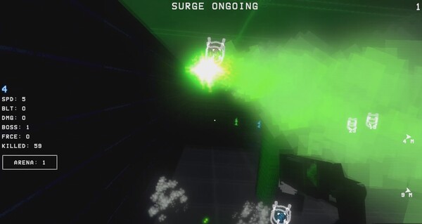 Скриншот из Retrosurge