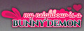 My neighbour is a bunny demon logo