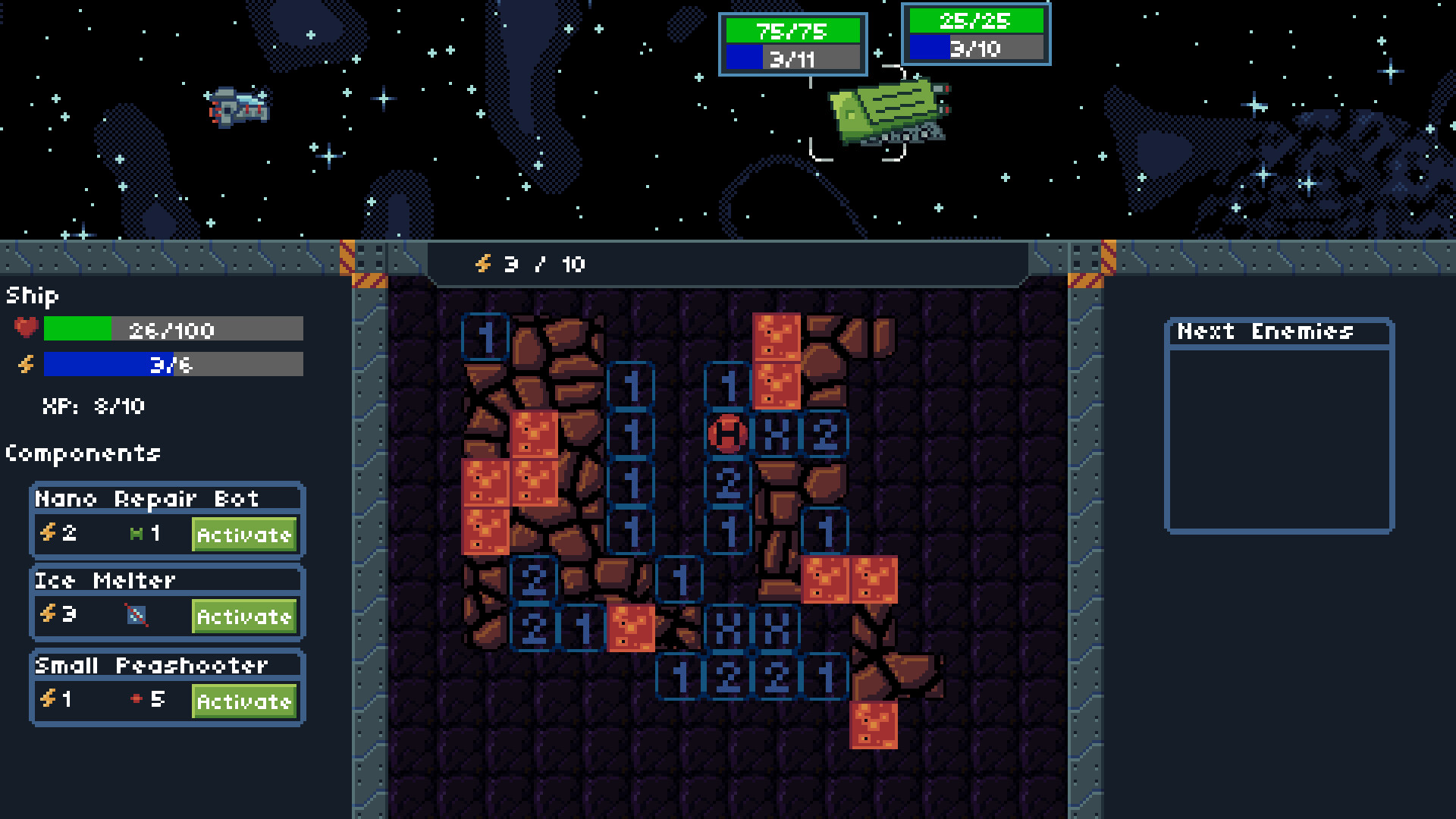 Space Order Mine Demo #5