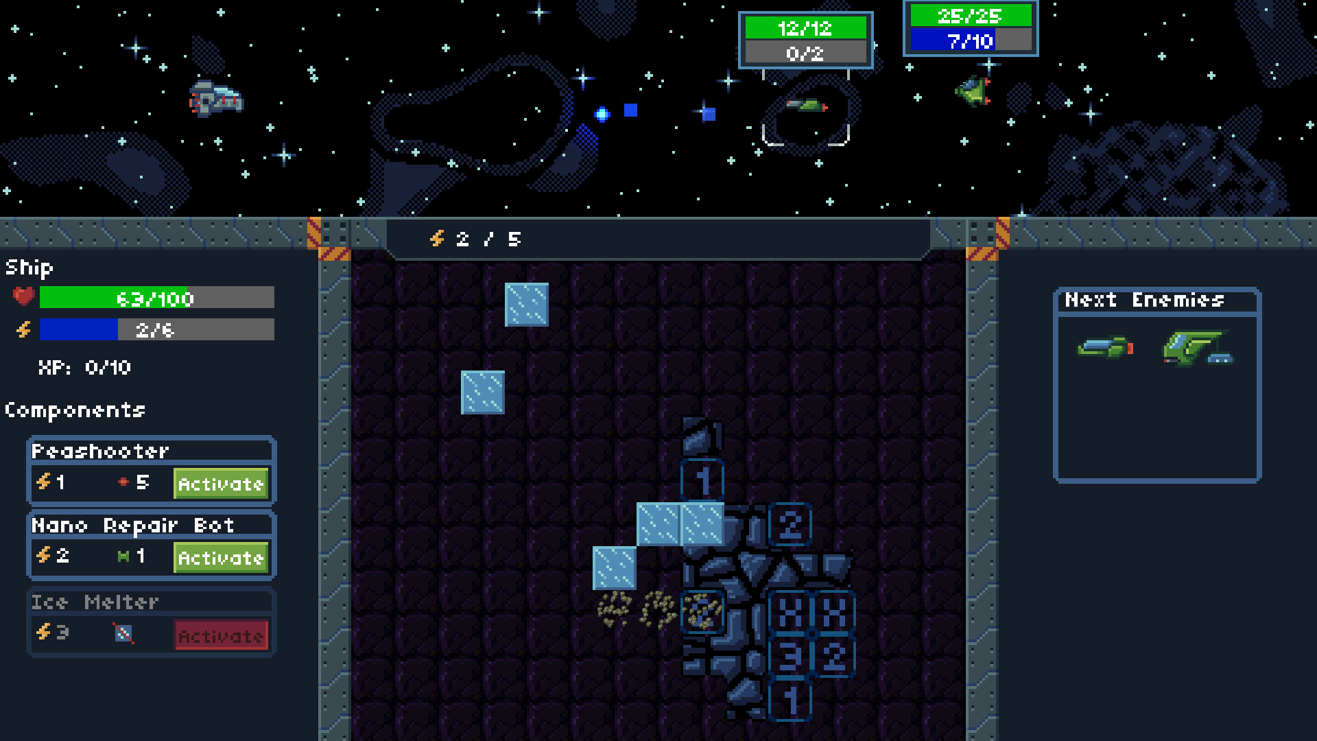 Space Order Mine Demo #4