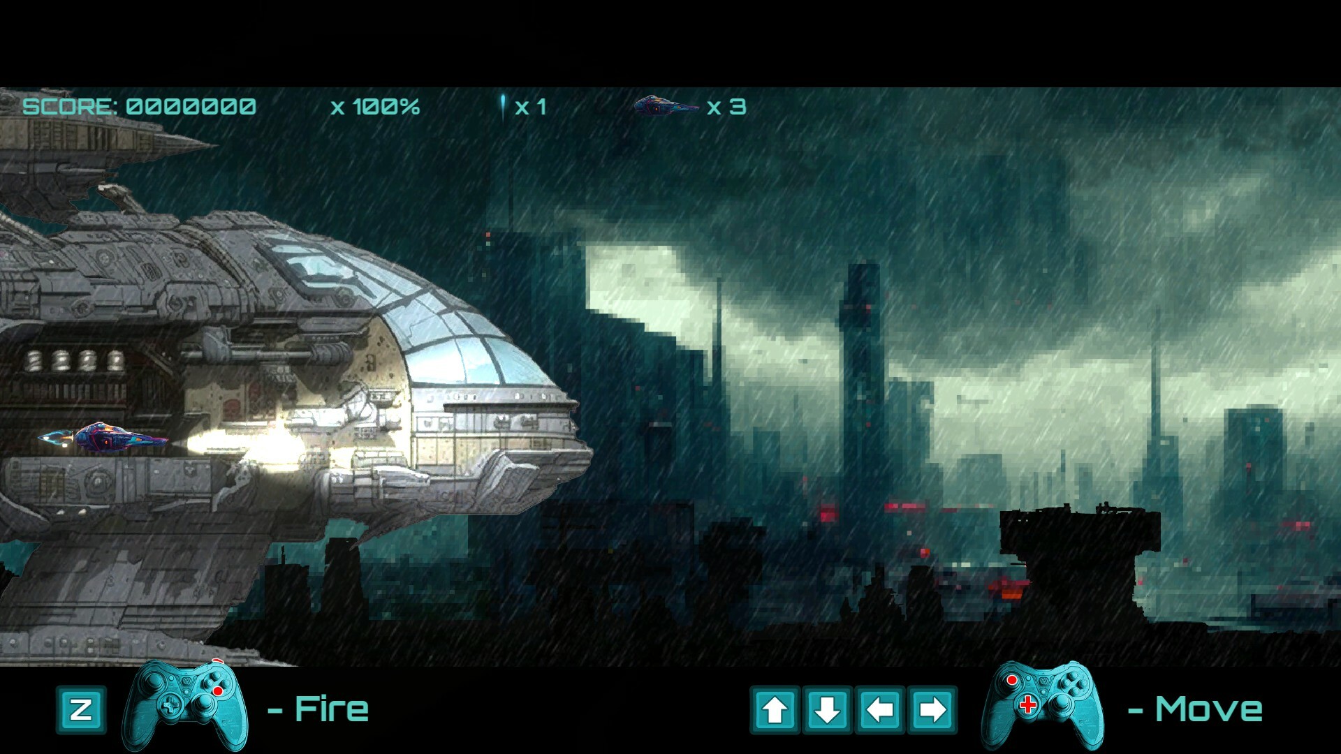 Eventide: Free shoot 'em up screenshot 1
