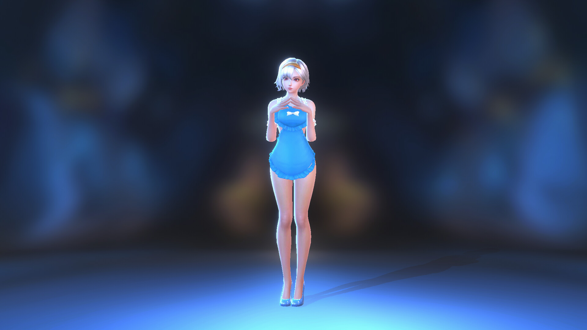 Angel Legion-DLC Seductive Maid (Blue) #0