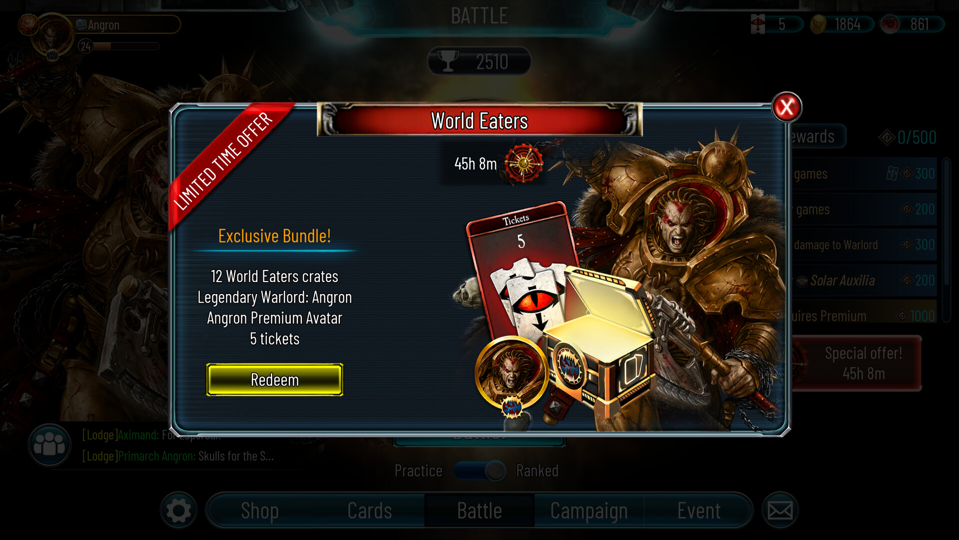 Warhammer Horus Heresy: Legions - World Eaters Skulls bundle #3