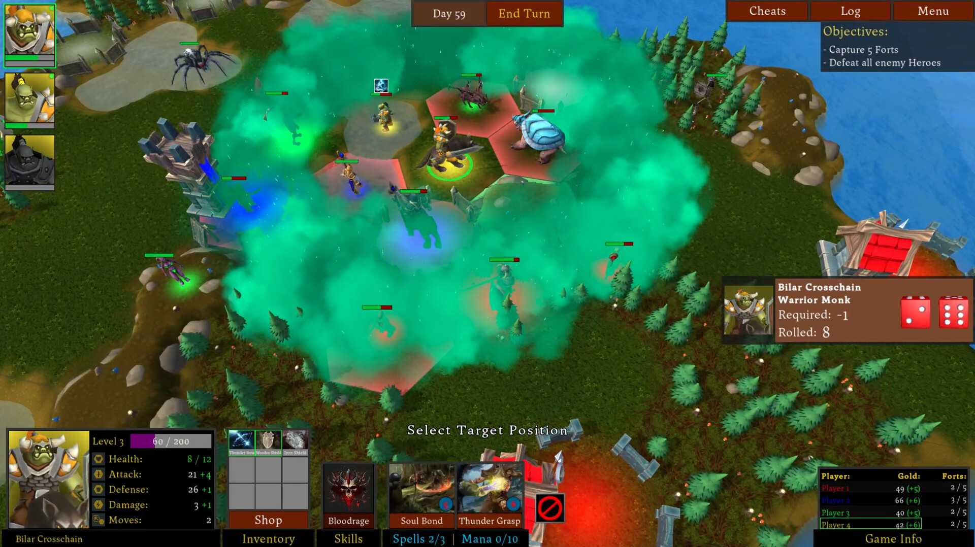 Boardquest: Tales of Liria Demo #4