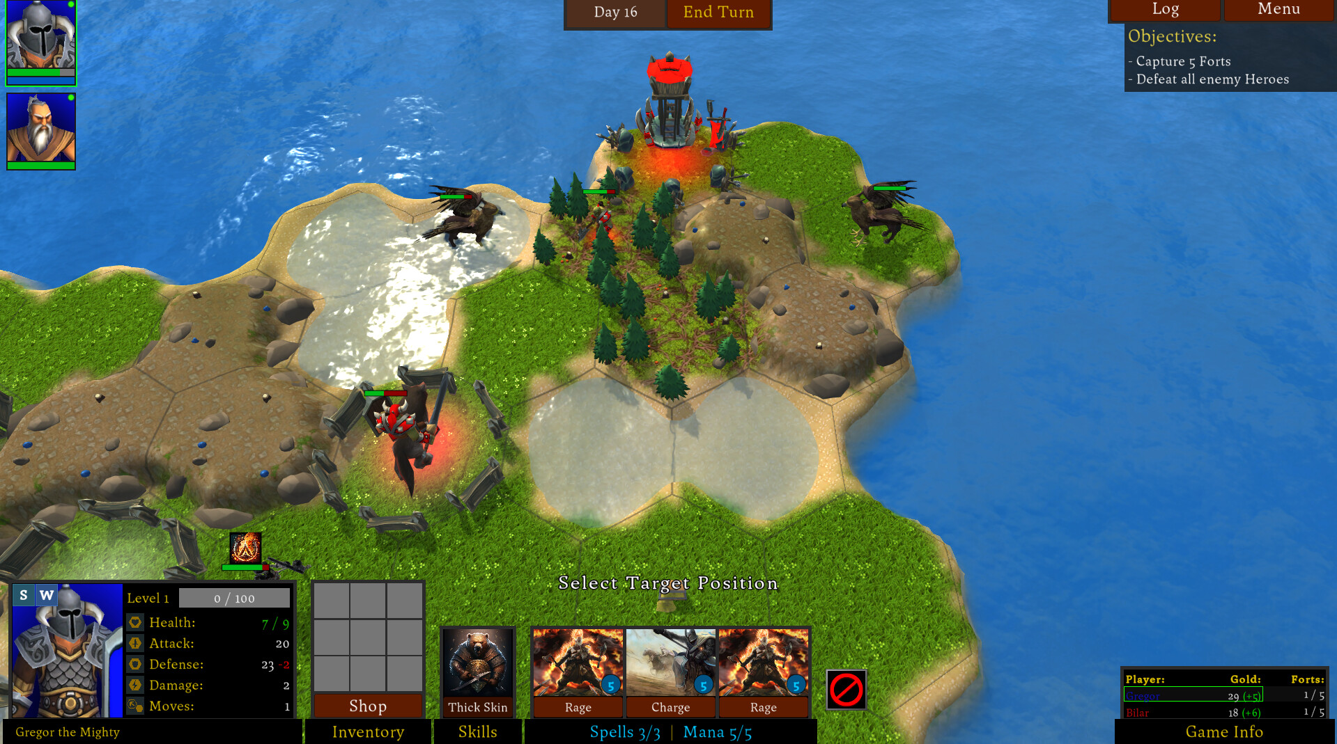 Boardquest: Tales of Liria Demo #7