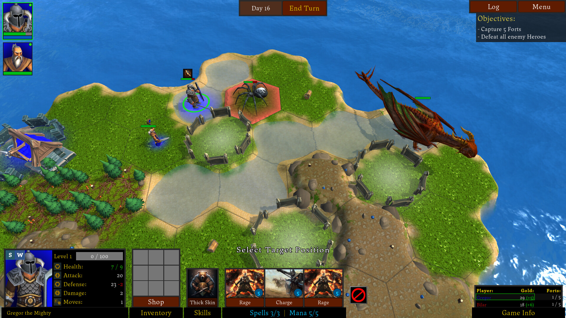 Boardquest: Tales of Liria Demo #10