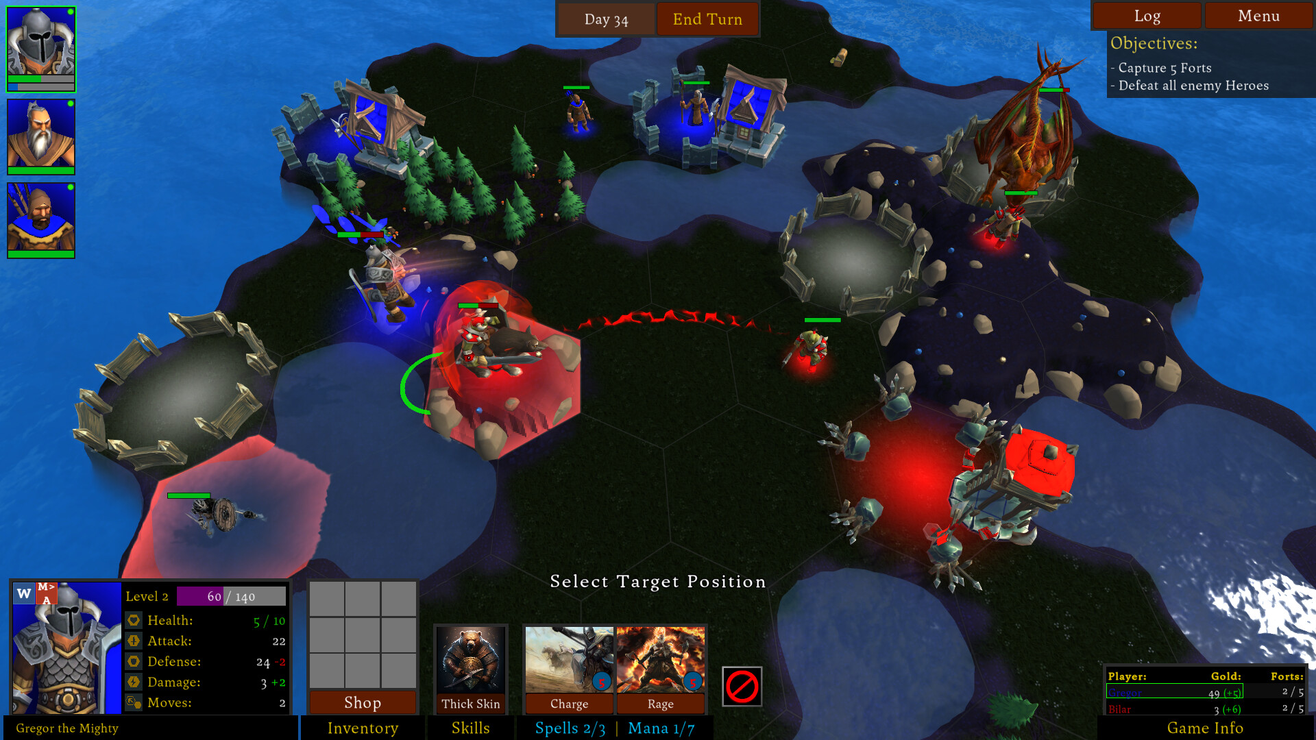 Boardquest: Tales of Liria Demo #8