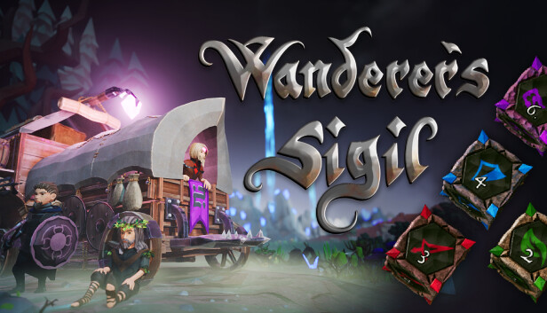 Capsule image of "Wanderer's Sigil: Dice-Fueled Adventure" which used RoboStreamer for Steam Broadcasting