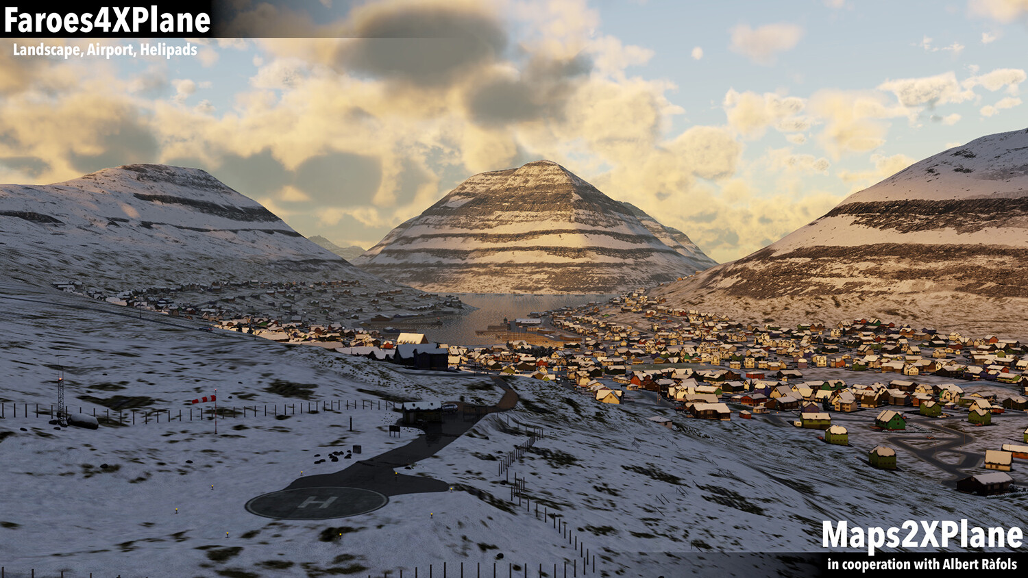 X-Plane 12 Add-on: Aerosoft - Faroe Islands XP screenshot screenshot 9