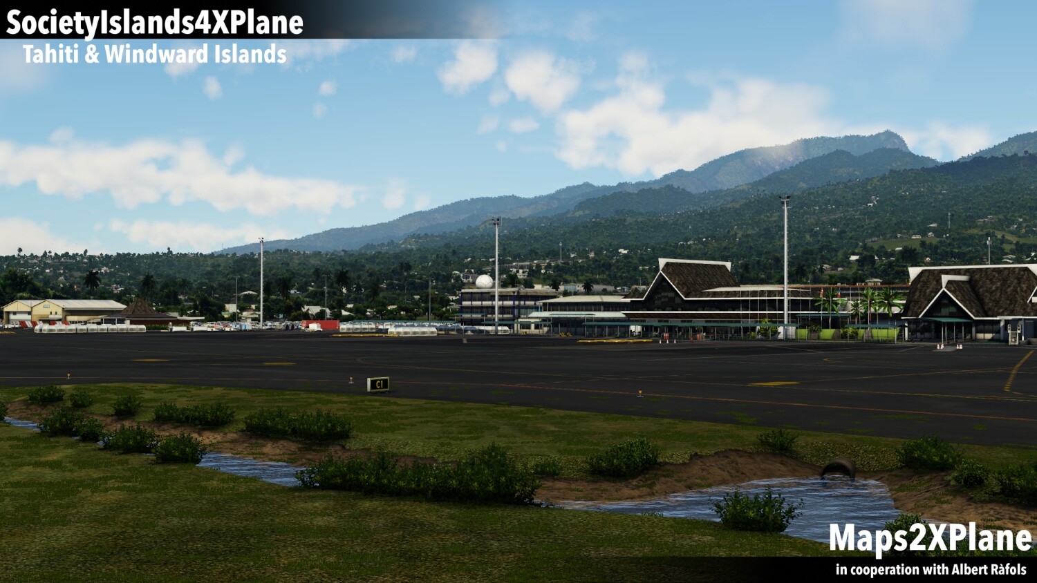 X-Plane 12 Add-on: Aerosoft - Society Islands XP - Tahiti & Windward Islands #24