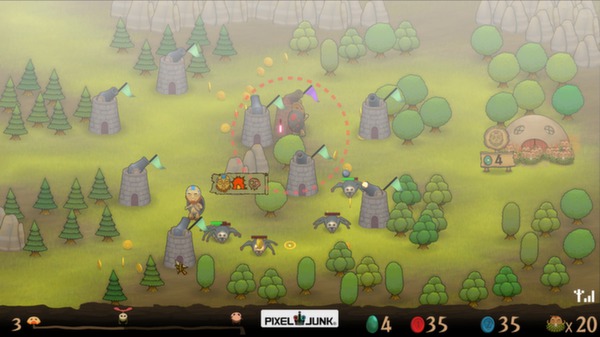 скриншот PixelJunk Monsters Ultimate 3