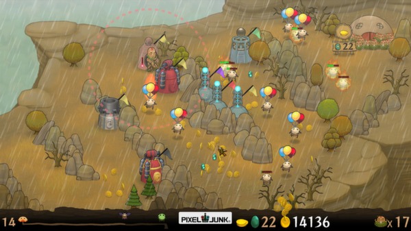 скриншот PixelJunk Monsters Ultimate 2