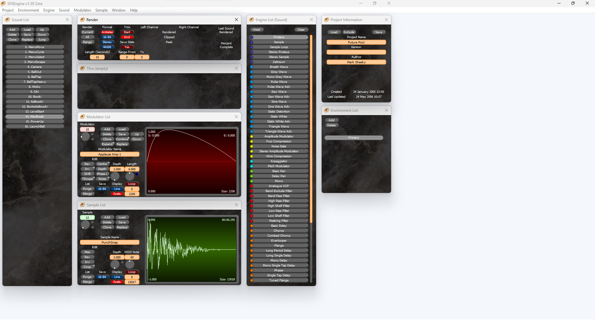 SFXEngine screenshot screenshot 7
