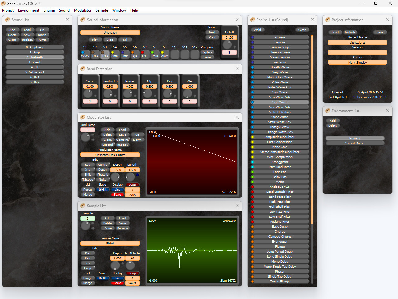 SFXEngine screenshot screenshot 4