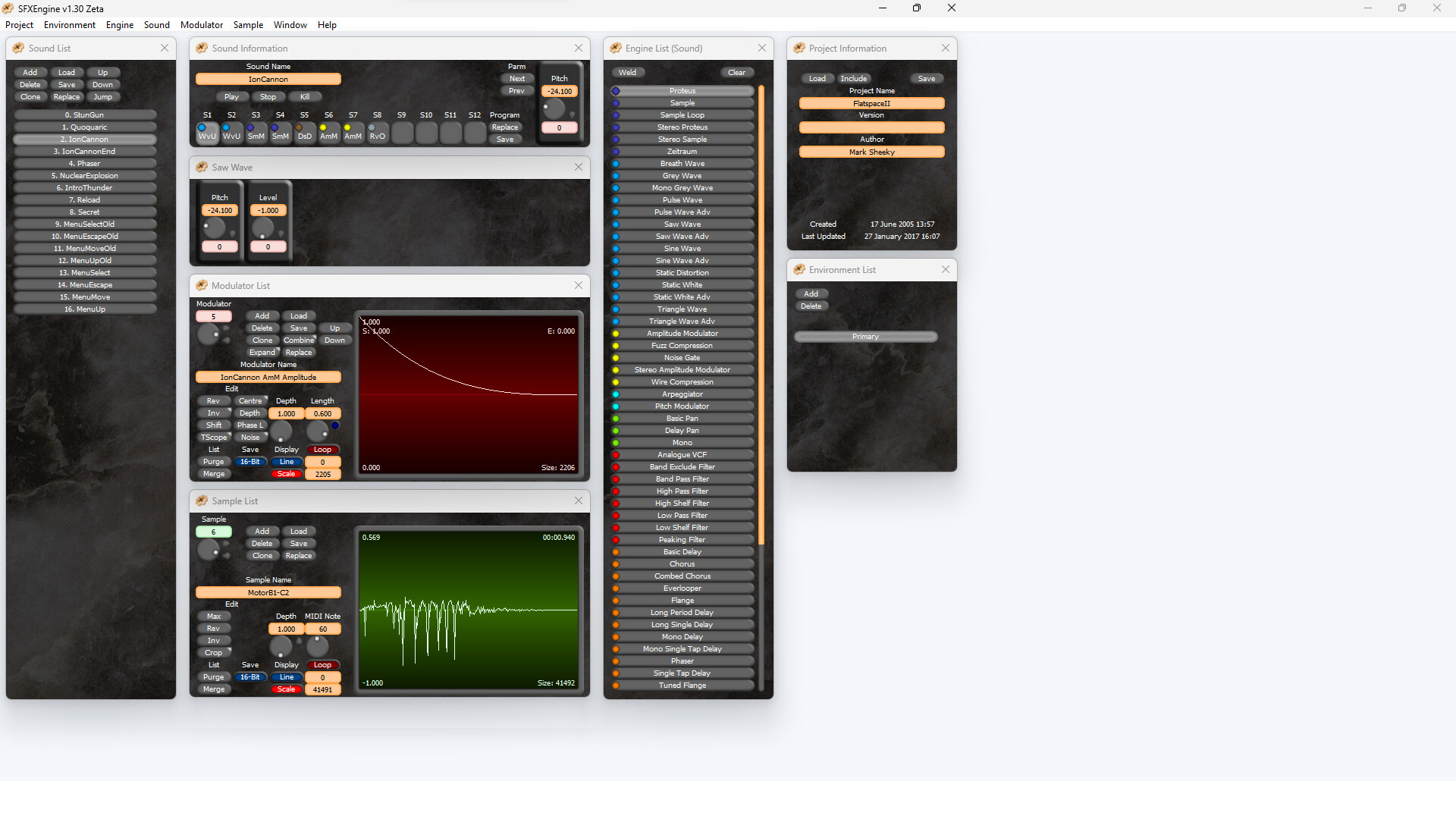 SFXEngine screenshot screenshot 5