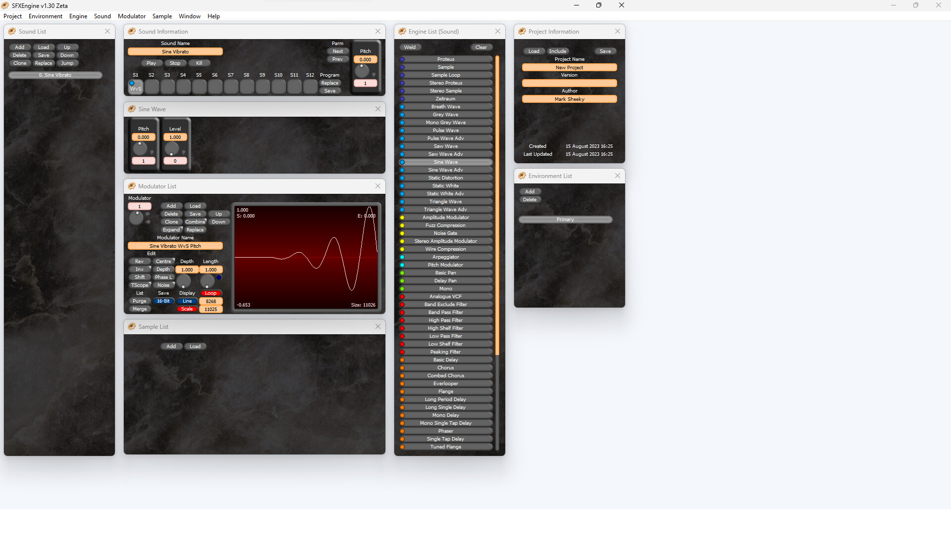 SFXEngine screenshot screenshot 8