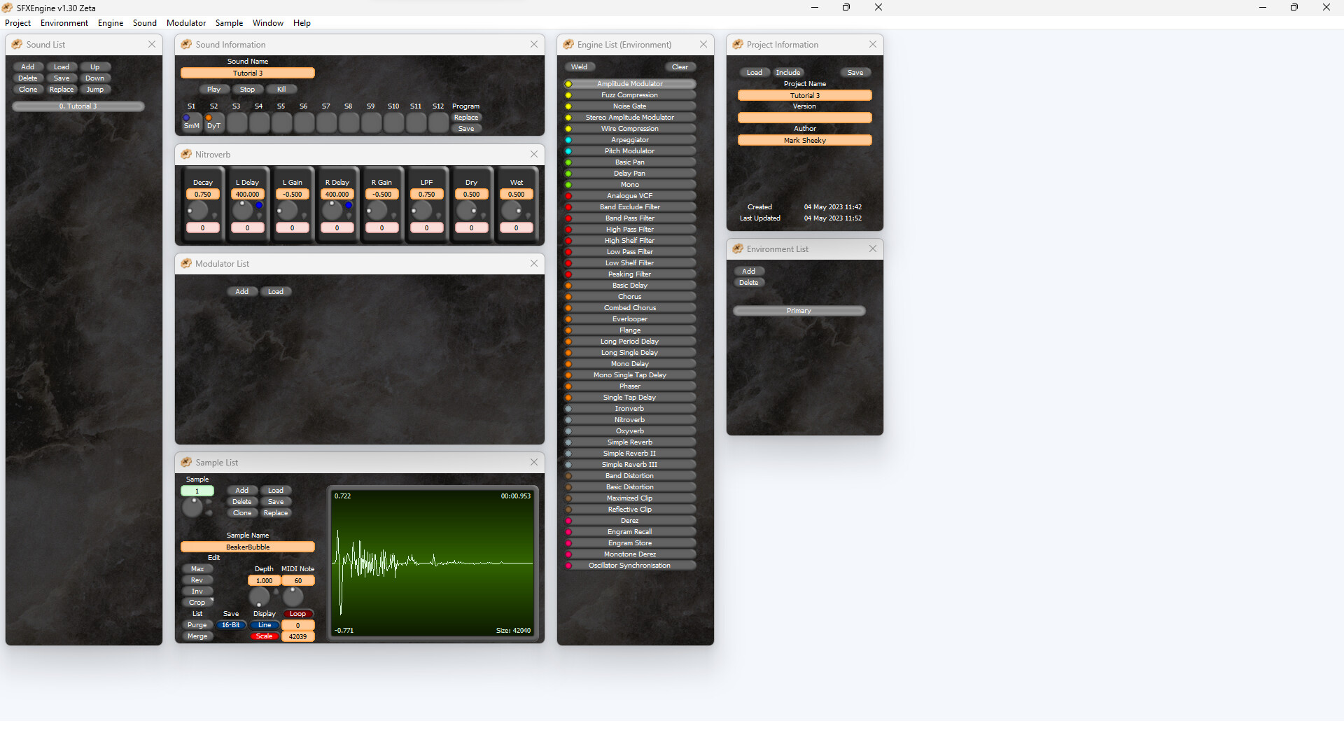 SFXEngine screenshot screenshot 6