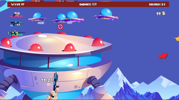 Alien Protection game for Linux 1