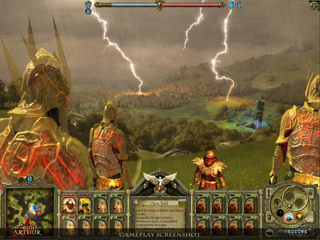 King Arthur - The Role-playing Wargame скриншот
