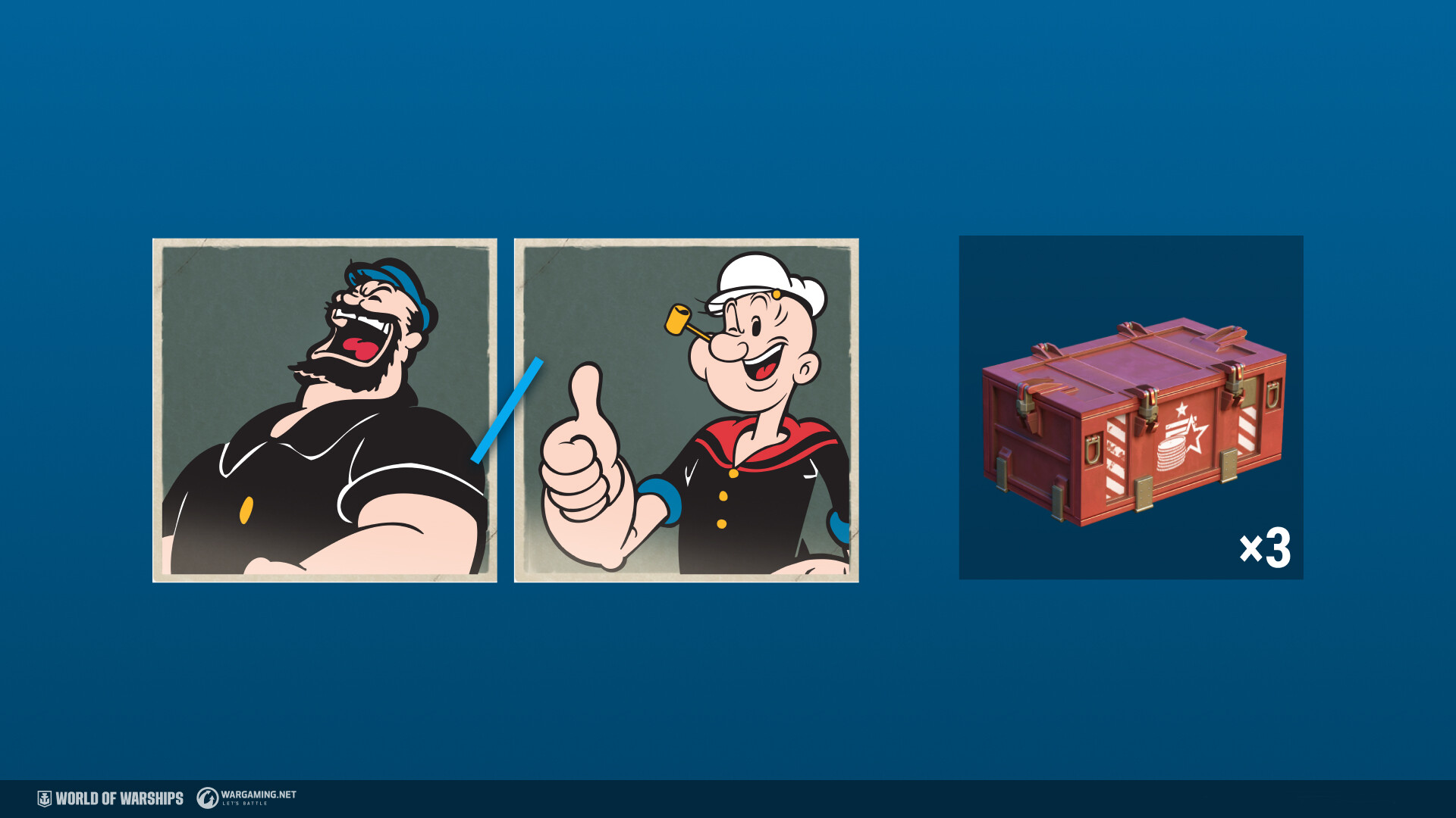 World of Warships Popeye or Bluto? Free Commander Mission Featured Screenshot #1