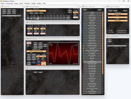 Скриншот из SFXEngine Engine Pack Analogue VCF