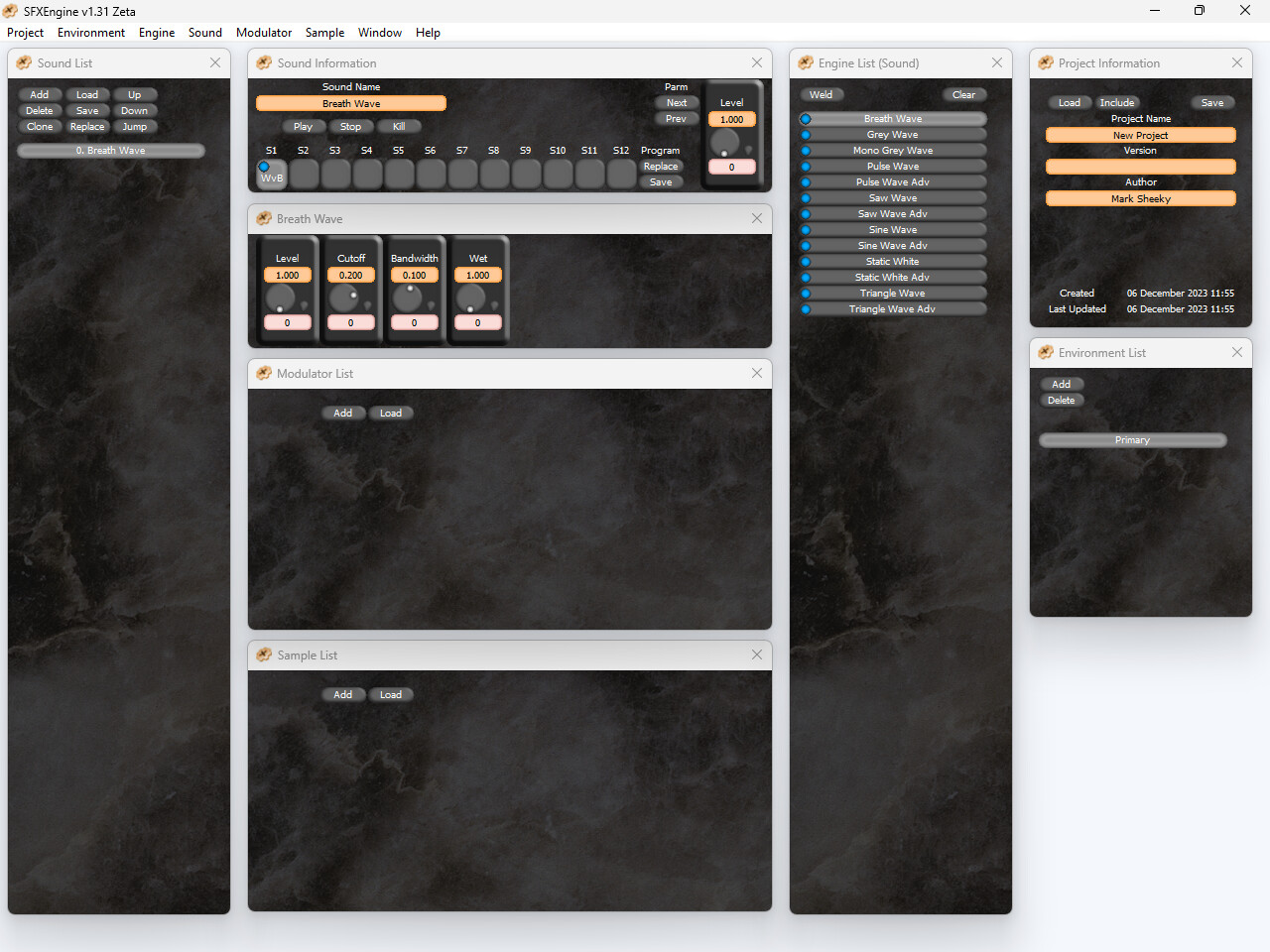 SFXEngine Bolt-on: Analogue Engines #0