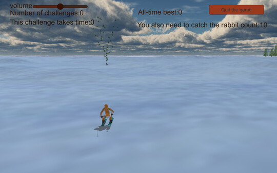 Скриншот из Chasing rabbits in snow
