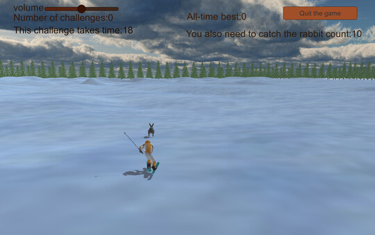 Скриншот из Chasing rabbits in snow
