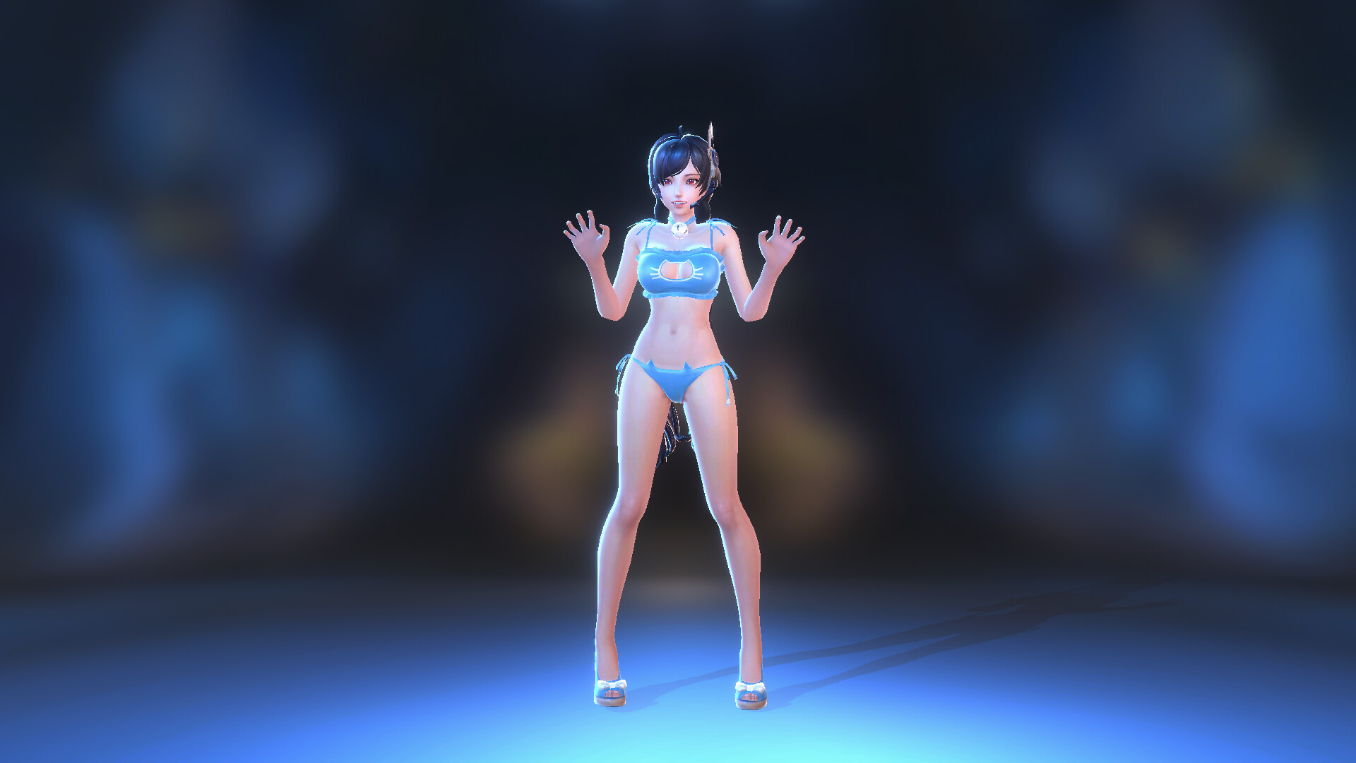 Angel Legion-DLC Cute Kitty (Blue) #3