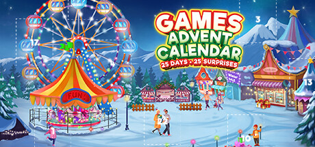 Games Advent Calendar - 25 Days - 25 Surprises Cover Image