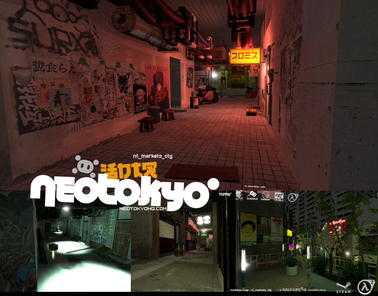 Cyberpunk Half-Life 2 mod, NeoTokyo, now available on Steam for free