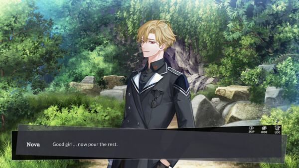 Скриншот из Untold Atlas: anime otome sim