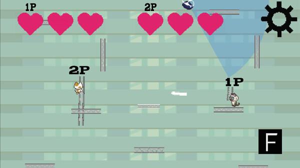 Скриншот из CAT AND LADDER CLIMB