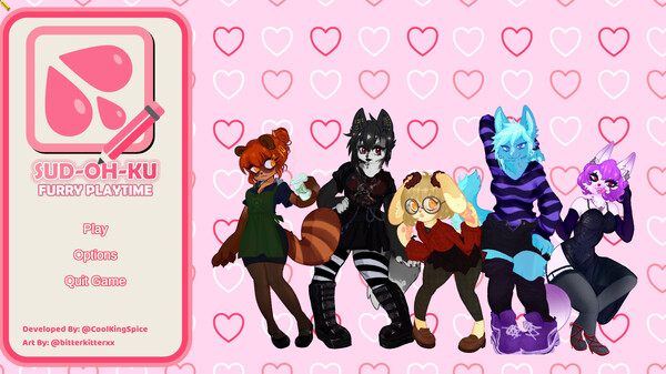 Sud-OH-Ku: Furry Playtime game for Linux 1