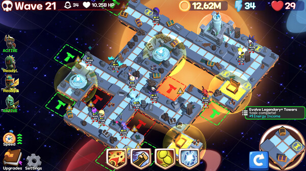 Скриншот из Monster Tiles TD