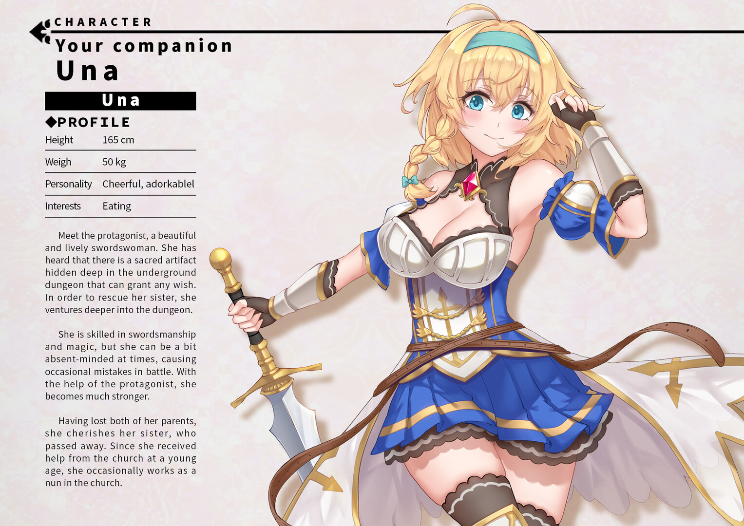 帶我去地下城吧！！ - 美術設定集 screenshot screenshot 2