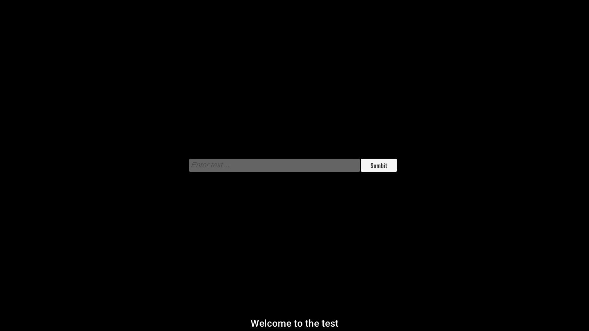 A Test on Steam